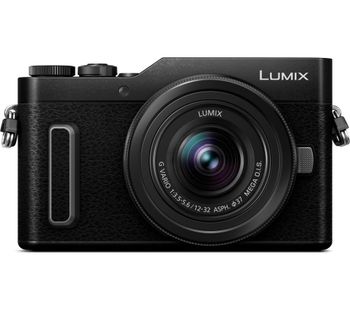 PANASONIC Lumix DC-GX880 Mirrorless Camera with G Vario 12-32 mm f/3.5-5.6 Asph. Mega O.I.S. Lens - Black, Black