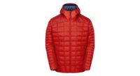 chaqueta de plumon rab mythic alpine light roja para hombre