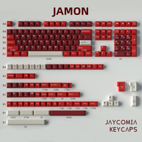 teclas gmk jamon pbt double shot perfil cherry 173 teclasset para teclado mecanico con interruptores cherry mx teclas para juegos personalizadas diy