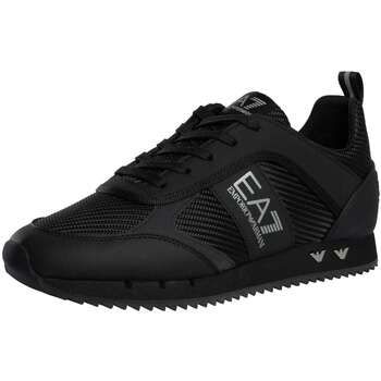 Emporio Armani EA7 Zapatillas Zapatillas deportivas con logotipo de malla de carbono para hombre