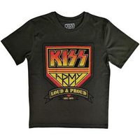 kiss tops y camisetas loud proud para mujer
