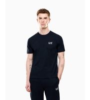 ea7 para hombre 8npt25pjvpz camiseta 8npt25 azul marino xl casual deportivo algodon sportswear manga corta