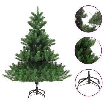 Árbol De Navidad Artificial Abeto Nordmann Verde 210 Cm Vidaxl