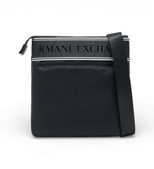 A|X Armani Exchange para hombre. XM002610AF22662UC001 Bolso bandolera negro (OSFA), Casual, Poliéster