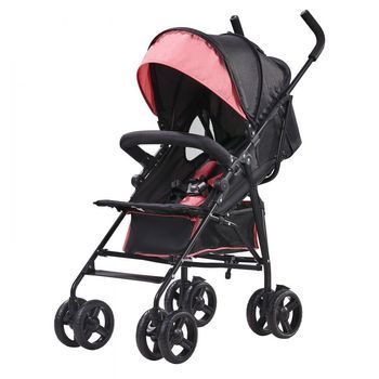 Carrito De Bebé Plegable, Ligero Y Reclinable Con Ruedas Eva Y Cierre Rápido Tekmaquinas