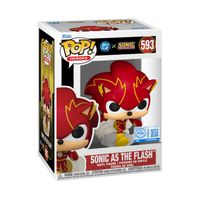 funko pop sonic the hedgehog dc sonic as the flash