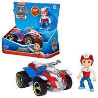 vehiculo de rescate con figura coleccionable de ryder la patrulla canina