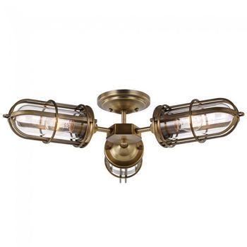 Plafón de techo para baños urban restoration (3 luces)