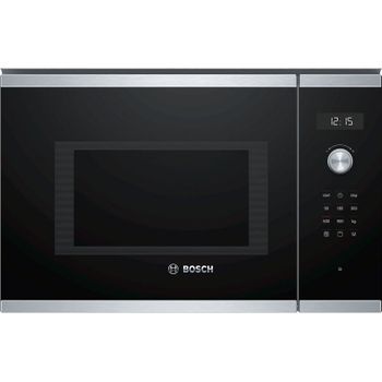 Bosch Serie 6 BEL554MS0 Microondas Integrable 25L 900W Negro/Inox