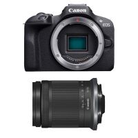 camara mirrorless canon eos r100 241mp 4k uhd 18-150mm is stm wifi bluetooth