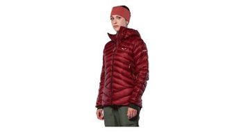 Abrigo salewa ortles medium 3 rds mujer rojo
