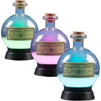 lampara pocion multijugos cambia de color harry potter wizarding world