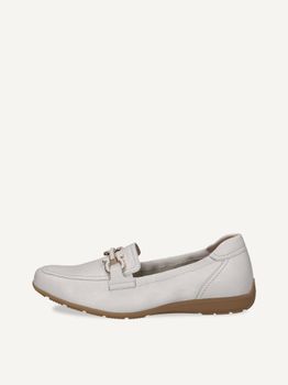 CAPRICE Slipper, white, made of Leather, Size 40