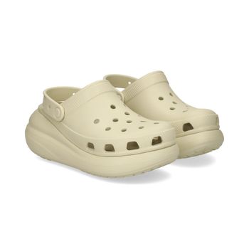 Crocs Zuecos Mujer - Blanco Talla 7