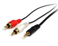 3ft stereo audio cable - 35mm