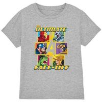 marvel tops y camisetas face off para nina