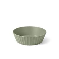 cuenco polipropileno verde mate diam 20cm
