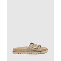 kamome sandalias bio raquel taupe para mujer
