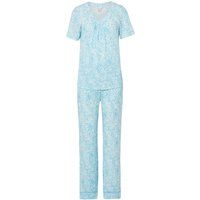 short sleeve v-neck pyjama set