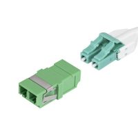 acoplador de fibra optica startech lc a lc monomodo duplex paquete 10