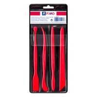juego de herramientas de modelado fimo en plastico 4 piezas