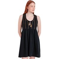 admas vestido vestido de verano sin mangas barbados beach para mujer