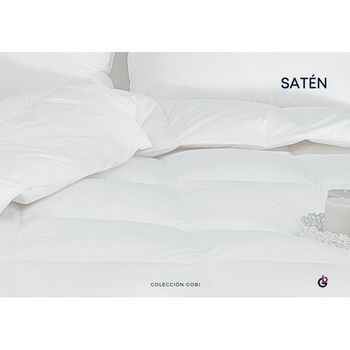 Edredón Nórdico Gobi Satén 100% Plumón Dúo 90+100 Gr (cama 105 (180x220))