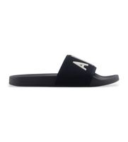 ax armani exchange para hombre xup001xv820u385 chanclas knit logo marino 46 plano ninguno beachwear