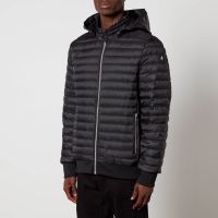 moose knuckles air down shell jacket - l
