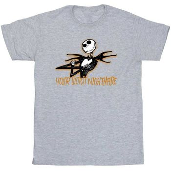 Nightmare Before Christmas Camiseta Your Worst Nightmare para niño