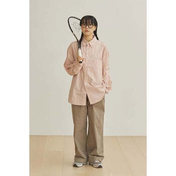 Kappy Design Pantalones Two Tuck Wide CN Pants para mujer