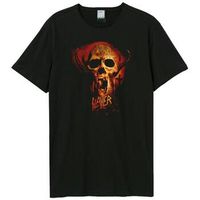amplified clothing camiseta skull para hombre