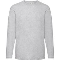fruit of the loom camiseta manga larga valueweight para mujer