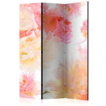 Biombo - Pastel Peonies (135x172 Cm)