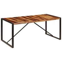 mesa de comedor 180x90x75 cm madera maciza de acacia vidaxl