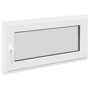 Ventana De Sótano Oscilante Y Abatible Risor 100 X 50 Cm Vidaxl