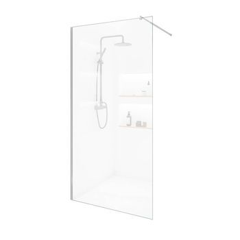 Cabina De Ducha Esg Cristal Baki - 110 X 200 Cm Aluminio