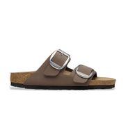 birkenstock para mujer 1032081 sandalias arizona big buckle ajuste estrecho marron 38 plano hebilla casual taupe