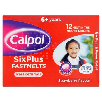 Calpol SixPlus Fastmelts