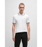 boss para hombre 50506193 polo paul blanco l casual algodon manga corta