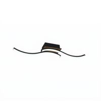 plafon murray 32w 3000-4000-6500k negromadera 3520lm cremotomemoria y regintensidad 95x62x11cm