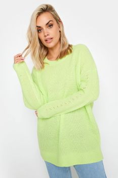 Yours Jersey De Punto Lima , Mujer Curvy Y Tallas Grandes, Yours