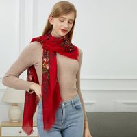 v 1969 bufanda fular natural v1969 para mujer