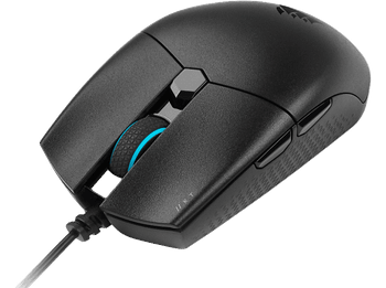 Ratón gaming - Corsair Katar Pro CH-930C011-EU, 12400 DPI, Por cable, iCUE, USB, Negro