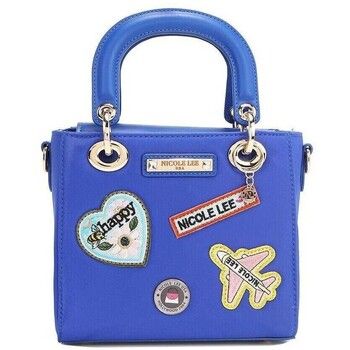 Nicole Lee Bolso de mano BOLSO DE MANO CON PARCHES DE COLORES (AZUL) para mujer