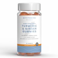 gominolas de curcuma y jengibre - 60gummies 30raciones - orange high strength