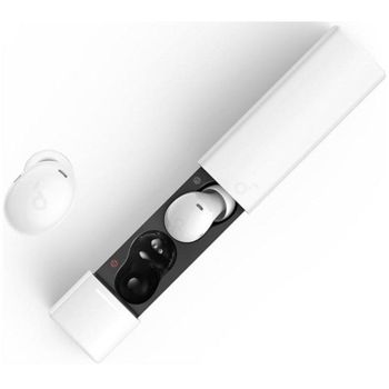 Auriculares Soundcore A30i inalámbricos Bluetooth con micrófono, IP54 y carga rápida, blancos