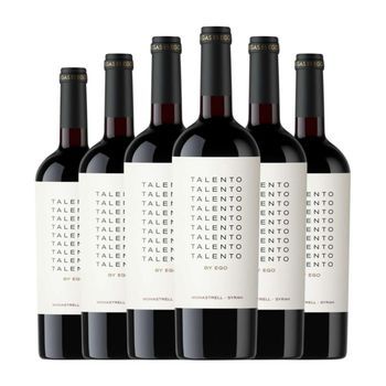 Ego Vino Tinto Talento Jumilla 75 Cl 14% Vol. (pack De 6 Unidades)