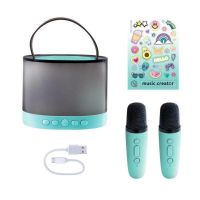 altavoces canal toys karaoke inalambricos con bluetooth y 2 microfonos