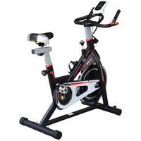bicicleta estatica rolipo bicicleta estatica con pantalla lcd volante de inercia de 8 kg pulsometro y sillin ajustable